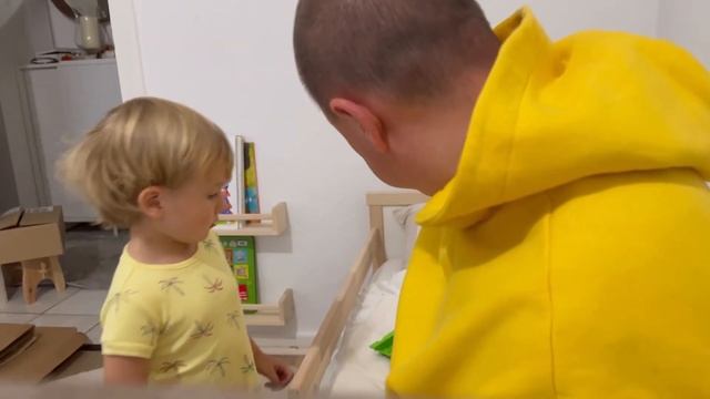 НЕОЖИДАННОЕ СИЛЬНОЕ ПОТРЯСЕНИЕ.ОТСЕЛЯЕМ МИРОНА В СВОЮ КРОВАТКУ.ГОТОВЛЮ ПИРОЖКИ. смотреть онлайн