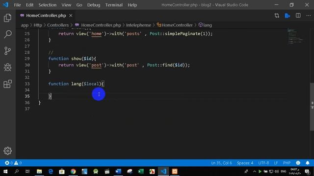 Build Blog App With PHP Laravel Framework Part 8 смотреть онлайн