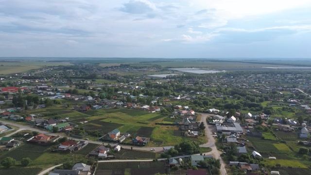 Мокшан. Вид с высоты птичьего полёта смотреть онлайн