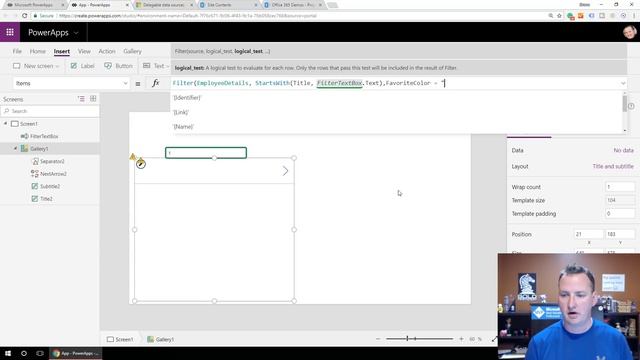 Learn to use the PowerApps Filter function смотреть онлайн