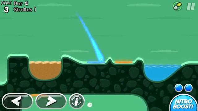 Hole 3 Minty Land Hole in One Achievement Super Stickman Golf 2 смотреть онлайн