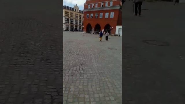 Greifswald Stadtmitte in Deutschland 2018/центр города Грайфвальд в Германии 2018 смотреть онлайн