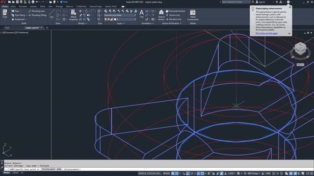 Autodesk, AutoCAD MEP, How to drawing cooling system, radiator смотреть онлайн