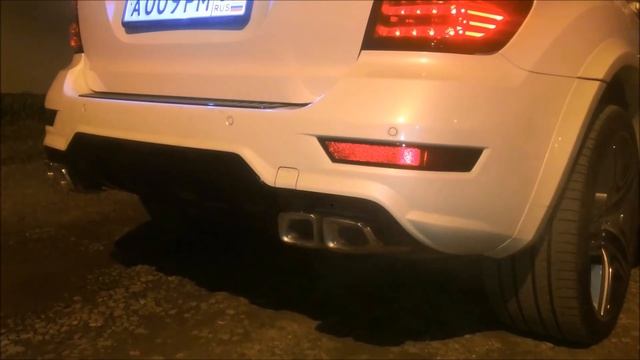 Mercedes W164 ML 6.3 AMG - tuning-elite.com - звук выхлоп тюнинг смотреть онлайн