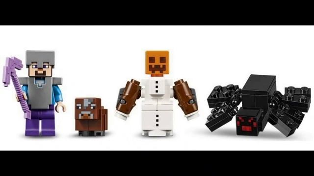 Lego Майнкрафт Ледяные шипы 21131 смотреть онлайн