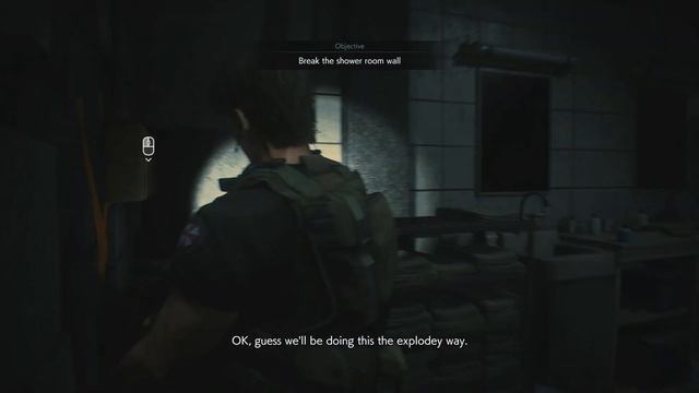 Break the Shower Room Wall & Find Dr. Bard | Raccoon Police Station | Resident Evil 3 Remake смотреть онлайн