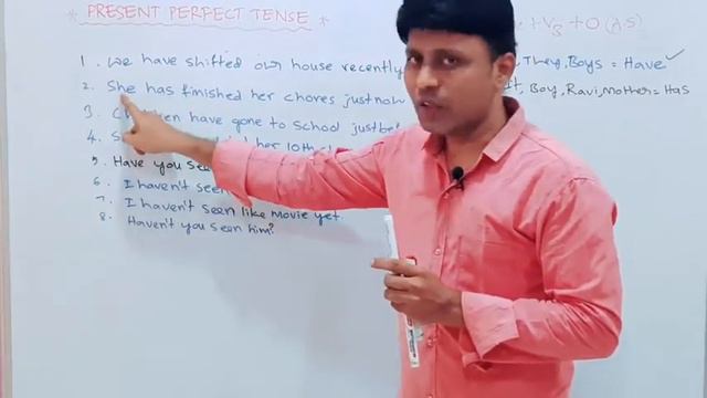 PRESENT PERFECT TENSE | English Grammar in Telugu|Skills Window смотреть онлайн