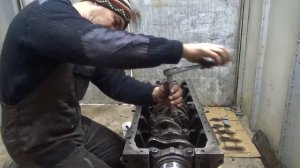 Сборка двигателя Хендай HD 120