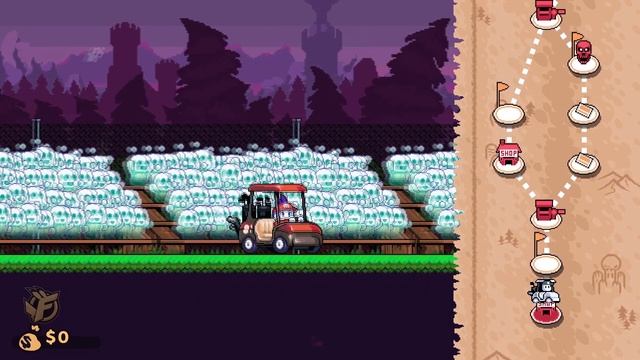 CURSED TO GOLF ? Launch Gameplay - Roguelike Golf Adventure - PC/Switch Walkthrough смотреть онлайн