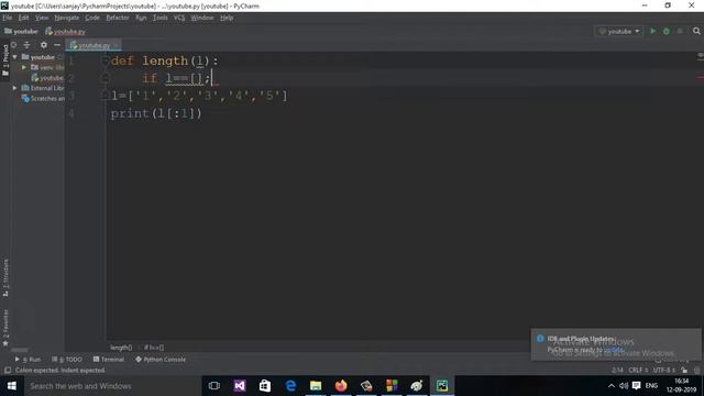 22: Python Program to Find the Length of a List Using Recursion(Hindi) смотреть онлайн