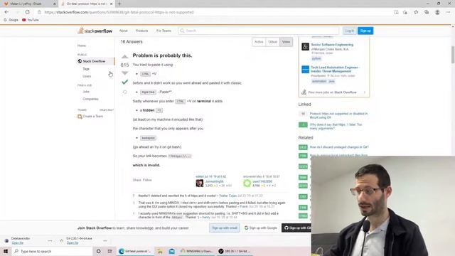 Git fatal: protocol 'https' is not supported смотреть онлайн