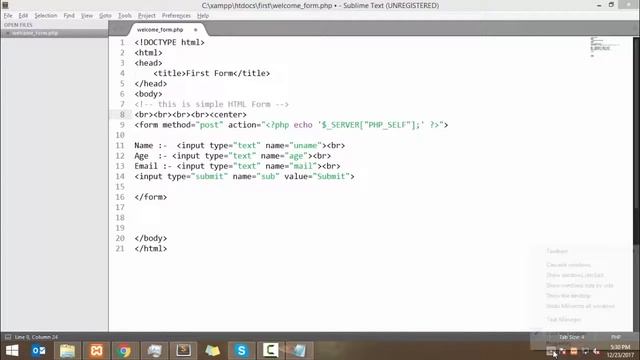 How To Fetch Value From Textbox In PHP смотреть онлайн