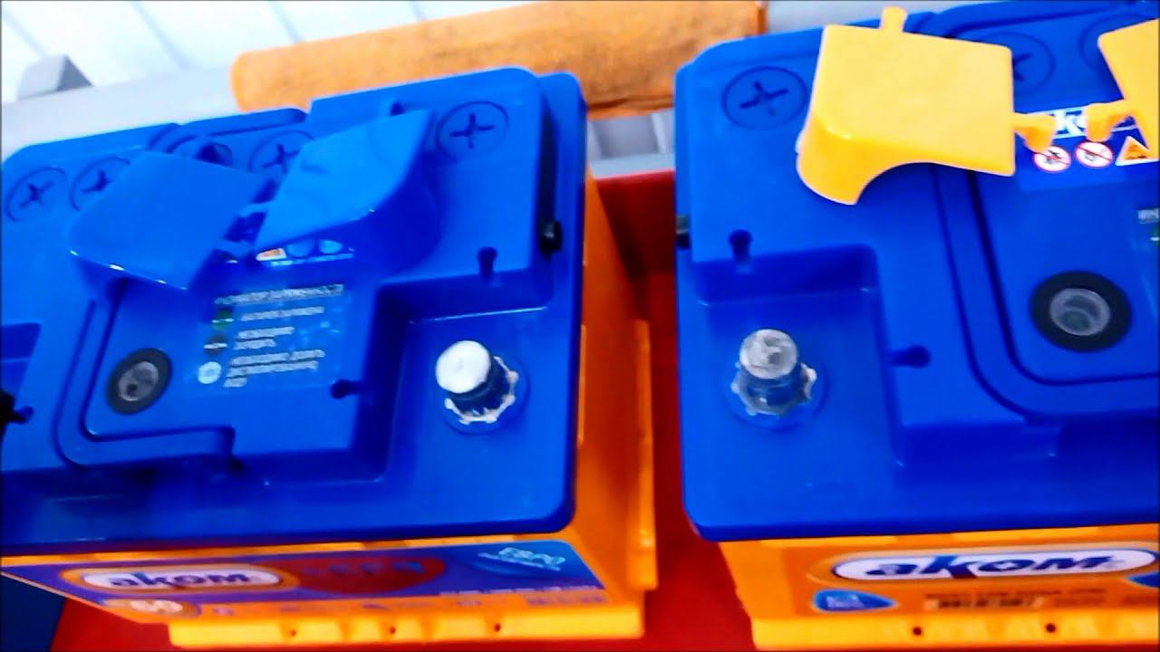 АКБ Аком EFB vs стандарт СаСа (нужен ли заряд нового АКБ ) подготовка.Часть 1. смотреть онлайн