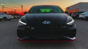 Hyundai Elantra N line (2023) - interior and Exterior Details (Aggressive Sedan)