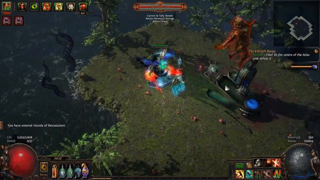 POE 3.5 Betrayal - Double Strike End Game Damage is 👌 My Skill Level is 👎 смотреть онлайн
