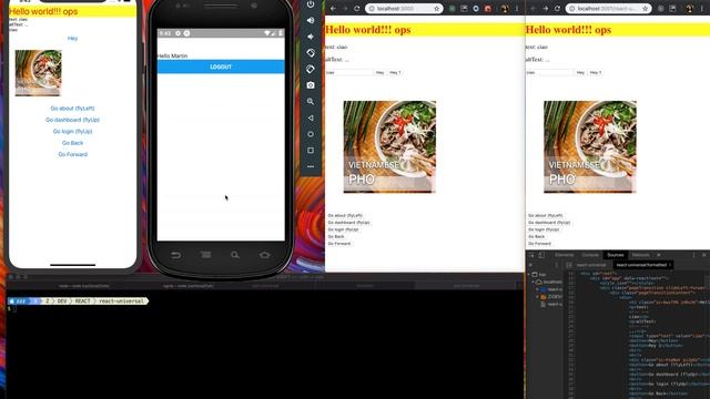 React Universal rendering смотреть онлайн