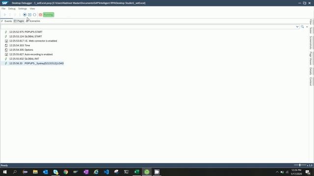 SAP IRPA read excel range смотреть онлайн