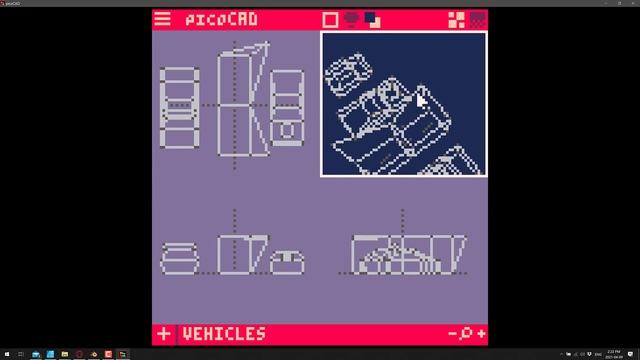 picoCAD -- A Tiny Modeller For Tiny Models смотреть онлайн