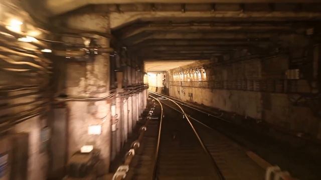 Видео из кабины машиниста от Депо Дачное до Кировского завода смотреть онлайн