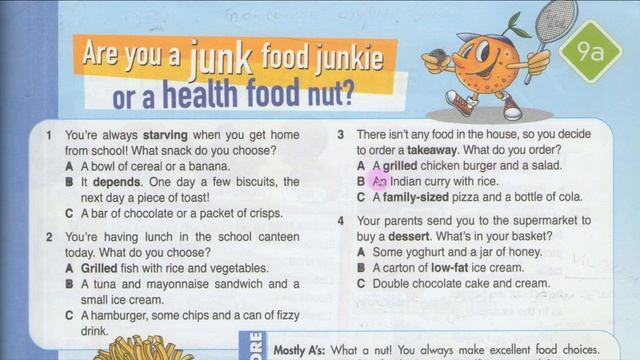 Spotlight 7 Модуль 9A. You Are What You Eat! смотреть онлайн