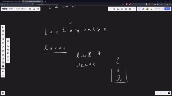 2390. Removing Stars From a String - JAVA (Stack + StringBuilder - Detailed explanation)