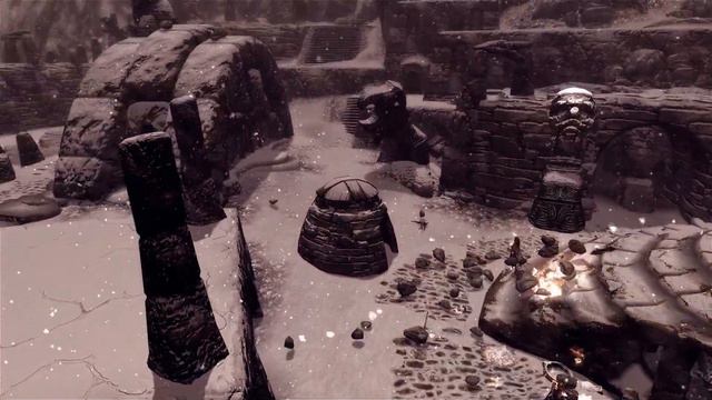 Skyrim Battles - Alduin & The Dragon Priests FFA смотреть онлайн