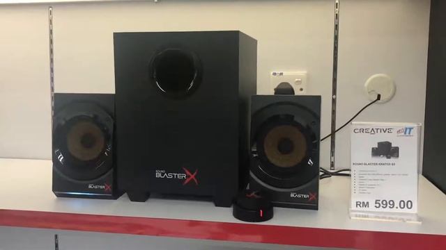 Sound Blaster X Kratos S5 смотреть онлайн
