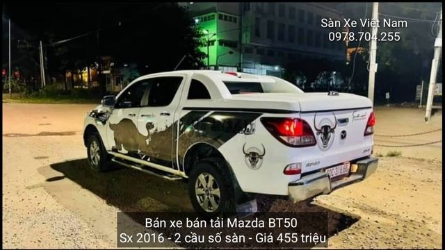 ✅ Bán xe bán tải BT50 2016 giá 455 triệu tại HCM | Sàn Xe Việt Nam смотреть онлайн