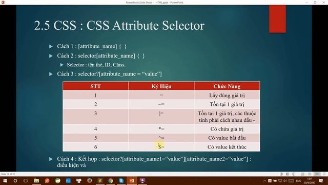15. CSS Selector : Attribute смотреть онлайн