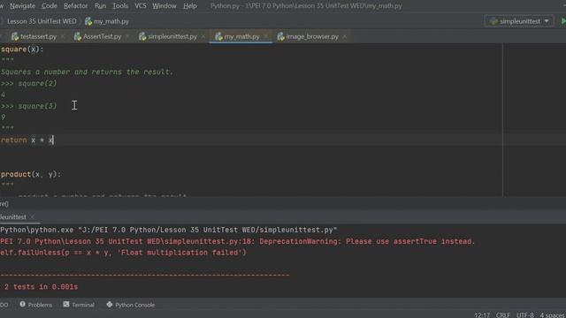 Lesson 35 UnitTest. Python Programming. смотреть онлайн