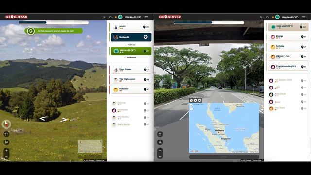 Winning TWO Distance Battles AT ONCE: GeoGuessr Battle Royale #6