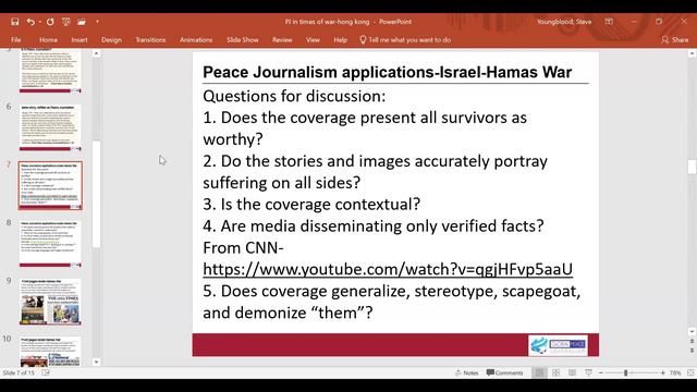 Steven Youngblood: Peace Journalism in Times of War смотреть онлайн