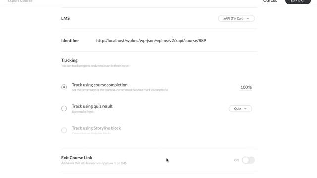 xAPI Courses in WP LMS смотреть онлайн