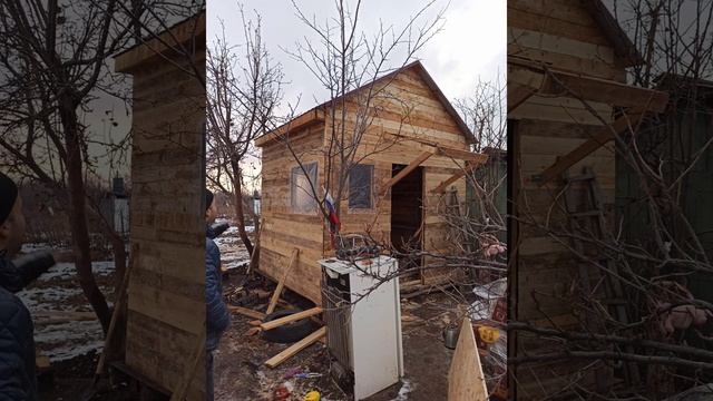 Каркасный дачный домик. смотреть онлайн