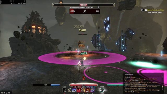 ESO - Veteran Vateshran Hollows - Final Stage Clear - Markarth pts week1 смотреть онлайн