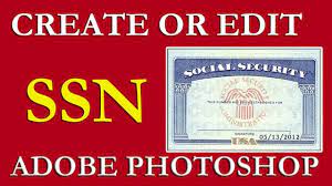 How To Edit SSN Card (Social Security Number) | Driving License | Bank Statement
