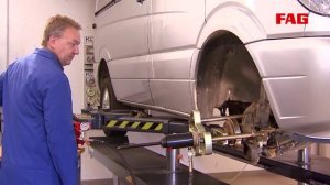 Замена подшипника передней ступицы Mercedes Sprinter, Vito, Viano