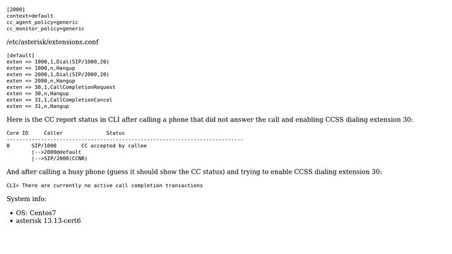 DevOps & SysAdmins: How to enable asterisk Call Completion on Busy Subscriber (CCBS)? смотреть онлайн