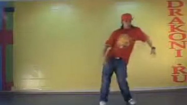 Брейкданс. Поппинг. oldman-walk