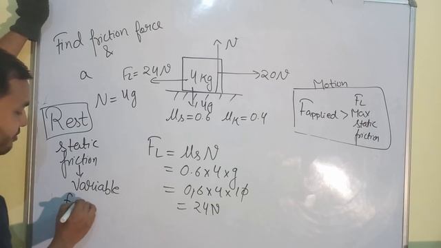 Class 11 chap 5 || Friction Force 01 ||Static and Kinetic Friction || Friction IIT JEE / NEET || смотреть онлайн