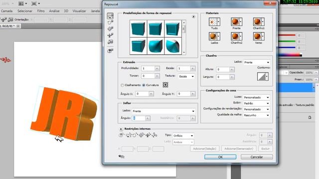CRIANDO EFEITO 3D EM LETRAS NO PHOTOSHOP CS5.mp4 смотреть онлайн