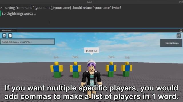 Roblox Studio - How to make Admin Commands! смотреть онлайн