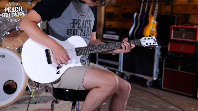 No Talking...Just Tones | ESP LTD EC Arctic Metal | Snow White Satin смотреть онлайн