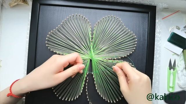 String Art 2020 |DIY EASY Handmade (Clover) смотреть онлайн