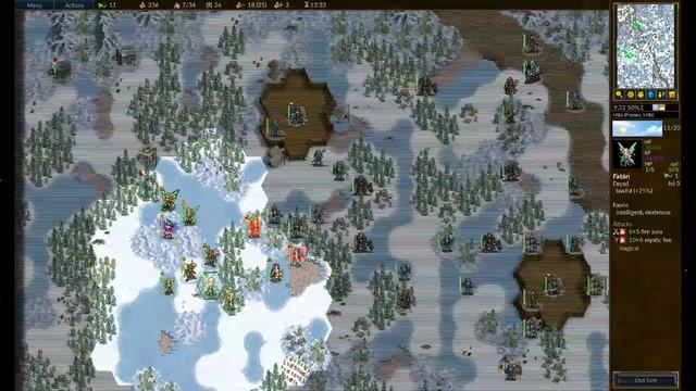 Battle for Wesnoth, Genesis, Part 13 (S10 success), a faerie campaign смотреть онлайн