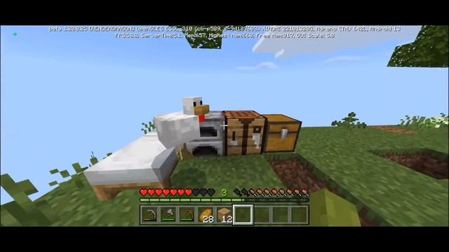 ?ВЫЖИВАНИЕ на 1 ЧАНКЕ В МАЙНКРАФТ!! #minecraft
