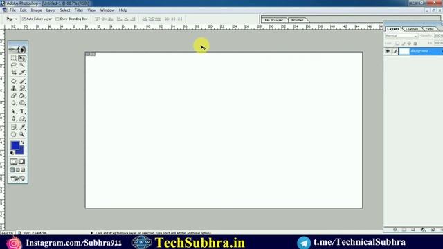 How to show Ruler ? in Photoshop 7.0 смотреть онлайн