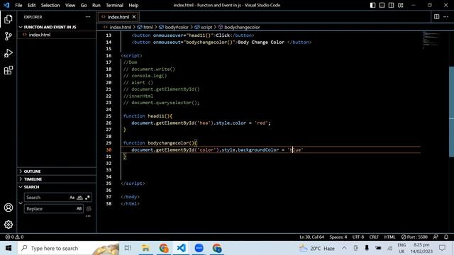 JavaScript Function and Events Tutorial in Hindi /Urdu part#6 смотреть онлайн
