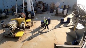 POV: Швартовка от первого лица! Смотрим как швартуется экипаж судна! (таймкод в описание)