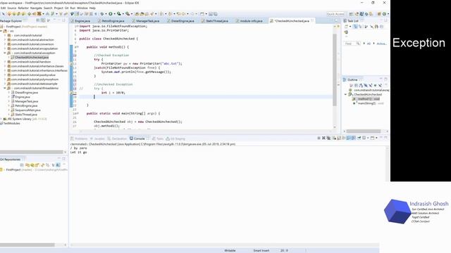 Exception Practical - Java In Bangla смотреть онлайн
